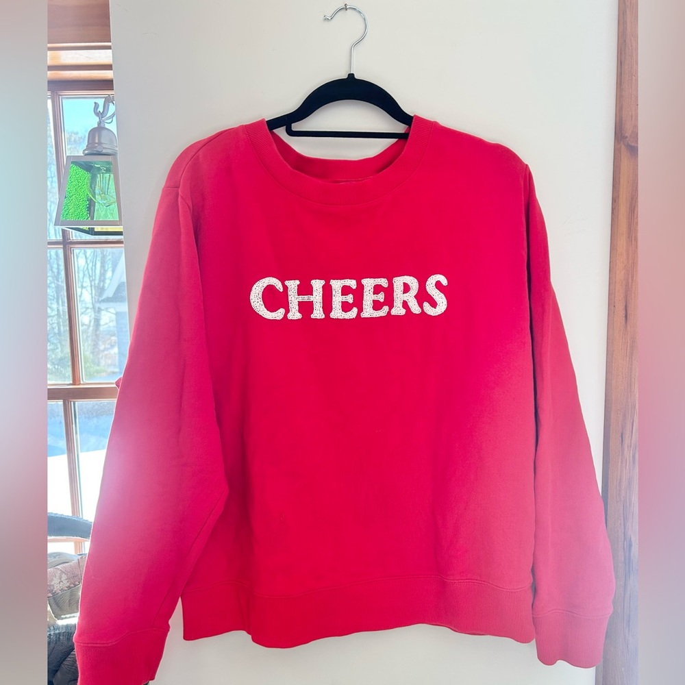 Lilly Pulitzer Cheers Ballad Sweatshirt size Large